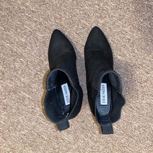 Steve Madden Black Booties